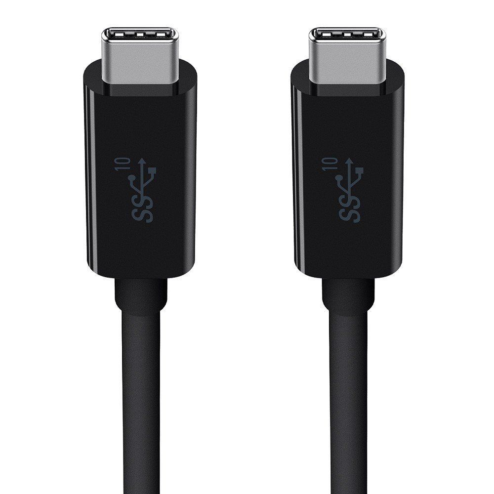 BELKIN 0.9m［USB-C ⇔ USB-C］3.1ケーブル 転送 ブラック F2CU030bt1M-BLK