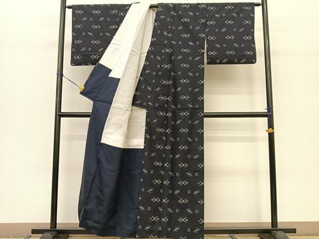 平和屋着物○本場琉球絣 紬 正絹 逸品 BAAT0860yc - メルカリ 