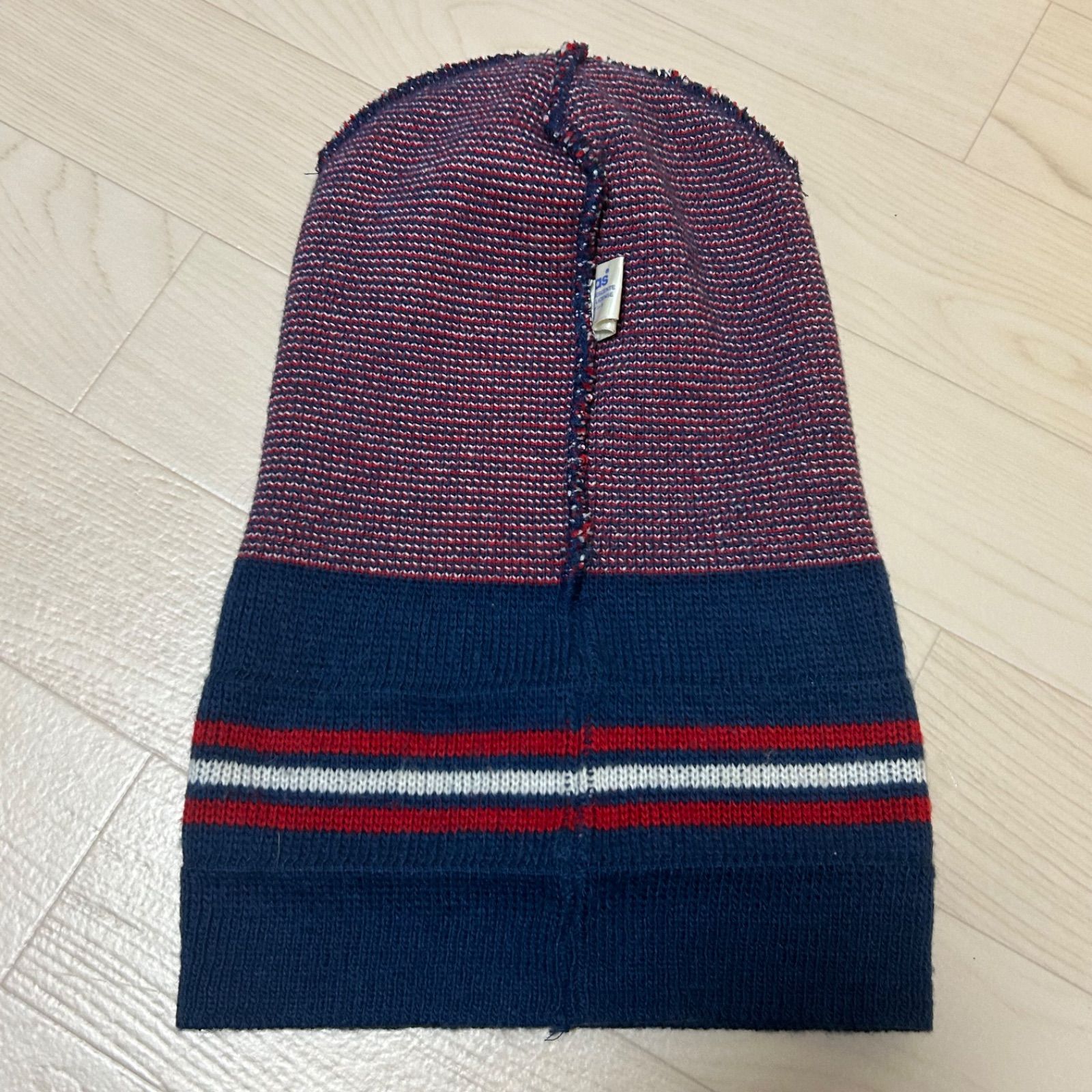 adidas ニット帽 デサント期 ビーニー 希少 80s〜90s 日本製 - メルカリ