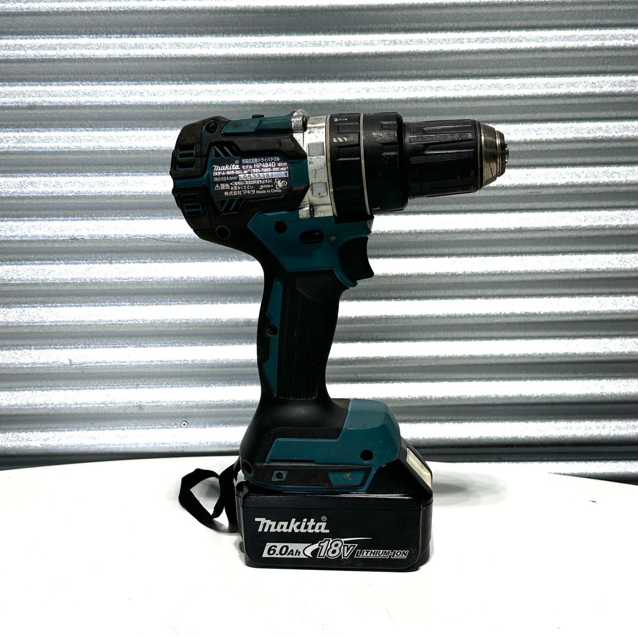 中古 makita マキタ 充電式震動ドライバドリル HP484DRGX 動作確認済み 電動工具