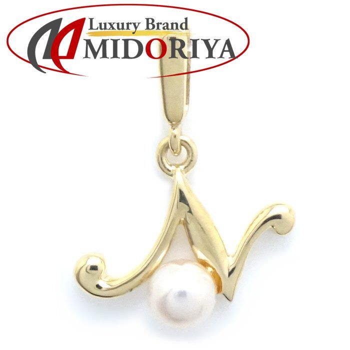 MIKIMOTO ミキモト イニシャル ペンダントトップ N ベビーパール3.5 