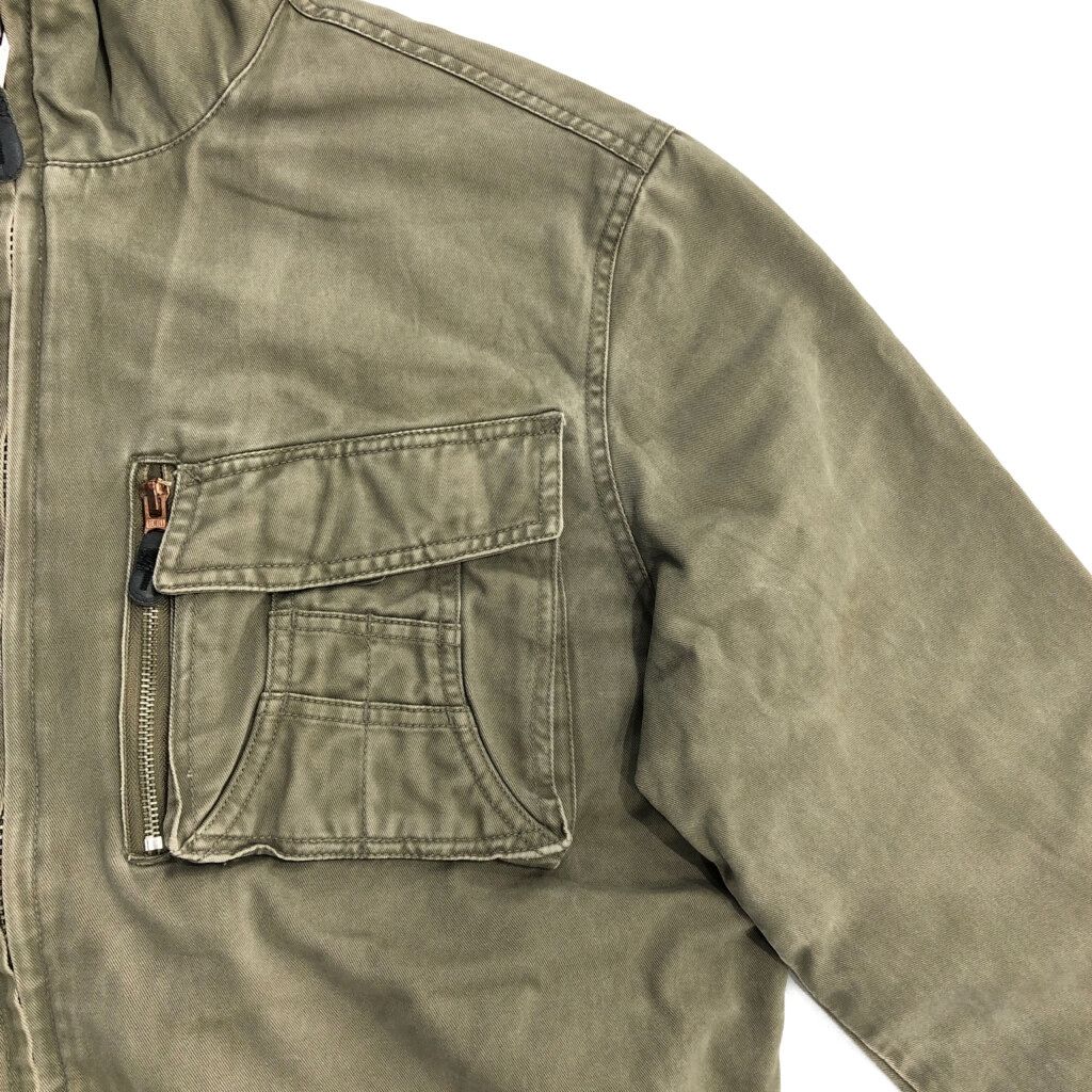 Schott ショット ミリタリージャケット カーキ(メンズ XL)中古