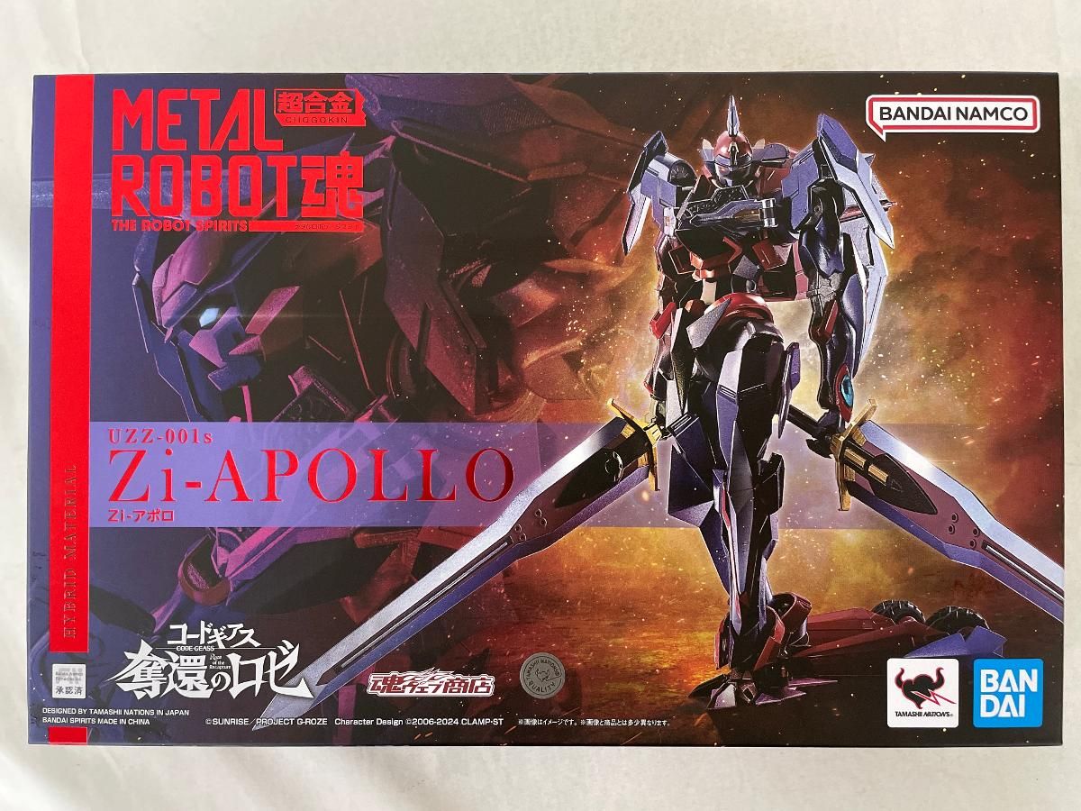 [未開封] ROBOT魂 Zi-アポロ コードギアス奪還のロゼ コードギアス 奪還のロゼ」より「METAL ROBOT魂 ＜SIDE KMF＞ Zi