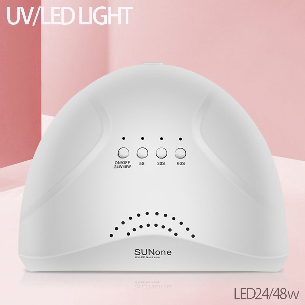 UV LED ネイルライト ジェルネイル 48w 24ｗ 速乾 秒速硬化 強力照射