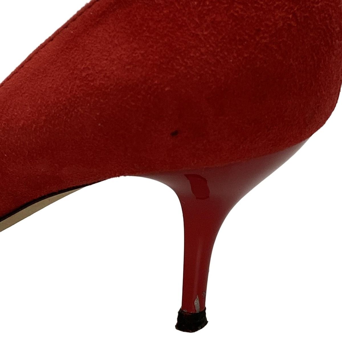 JIMMY CHOO(ジミーチュウ) パンプス 37 レディース - レッド JIMMY CHOO(ジミーチュウ) パンプス 37 レディース - レッド