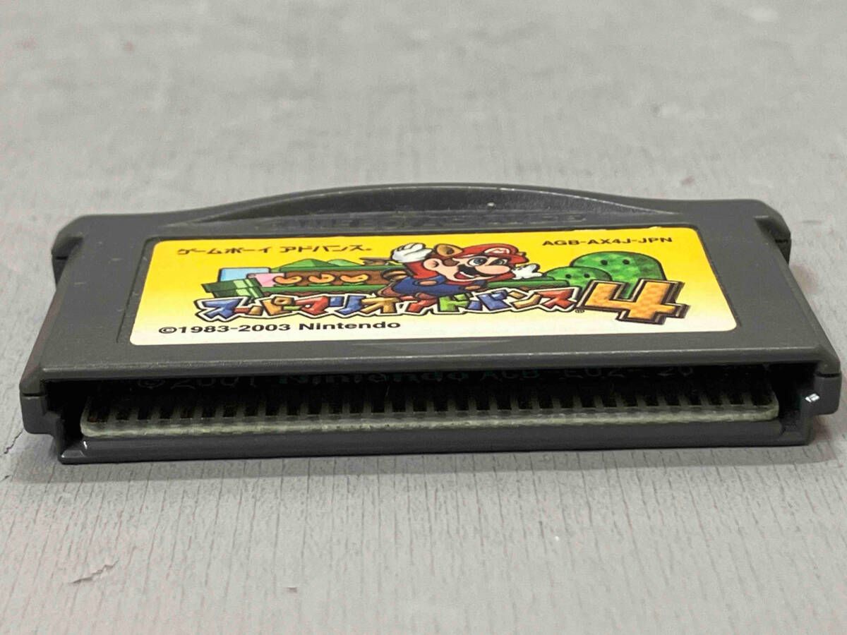 箱説なし※】スーパーマリオアドバンス4 GBA ゲームボーイ