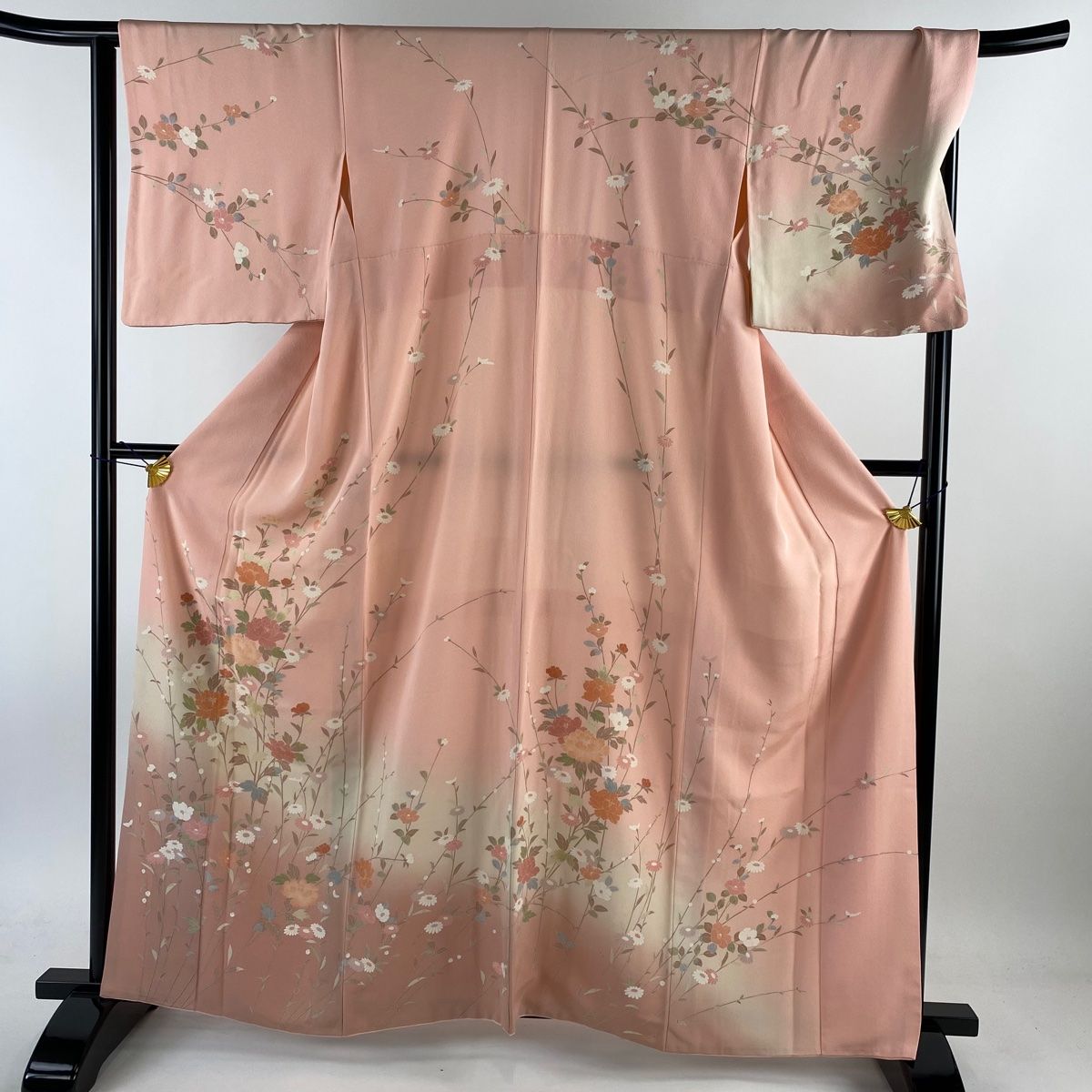 訪問着 身丈162cm 裄丈67cm 正絹 名品 【中古】（訪問着 身丈163cm 裄  