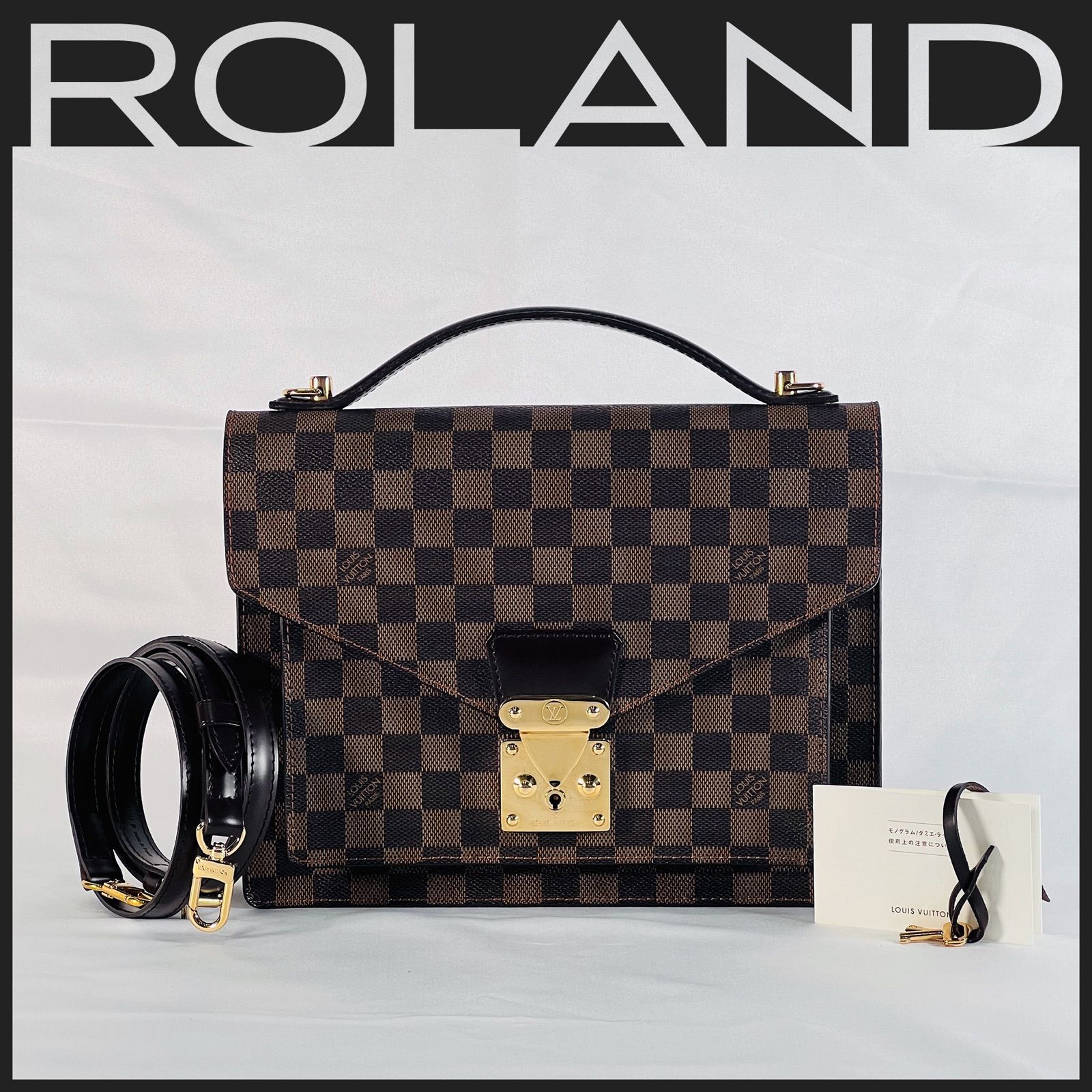 激レア美品】ルイ・ヴィトン ダミエ モンソー28 スペシャルオーダー