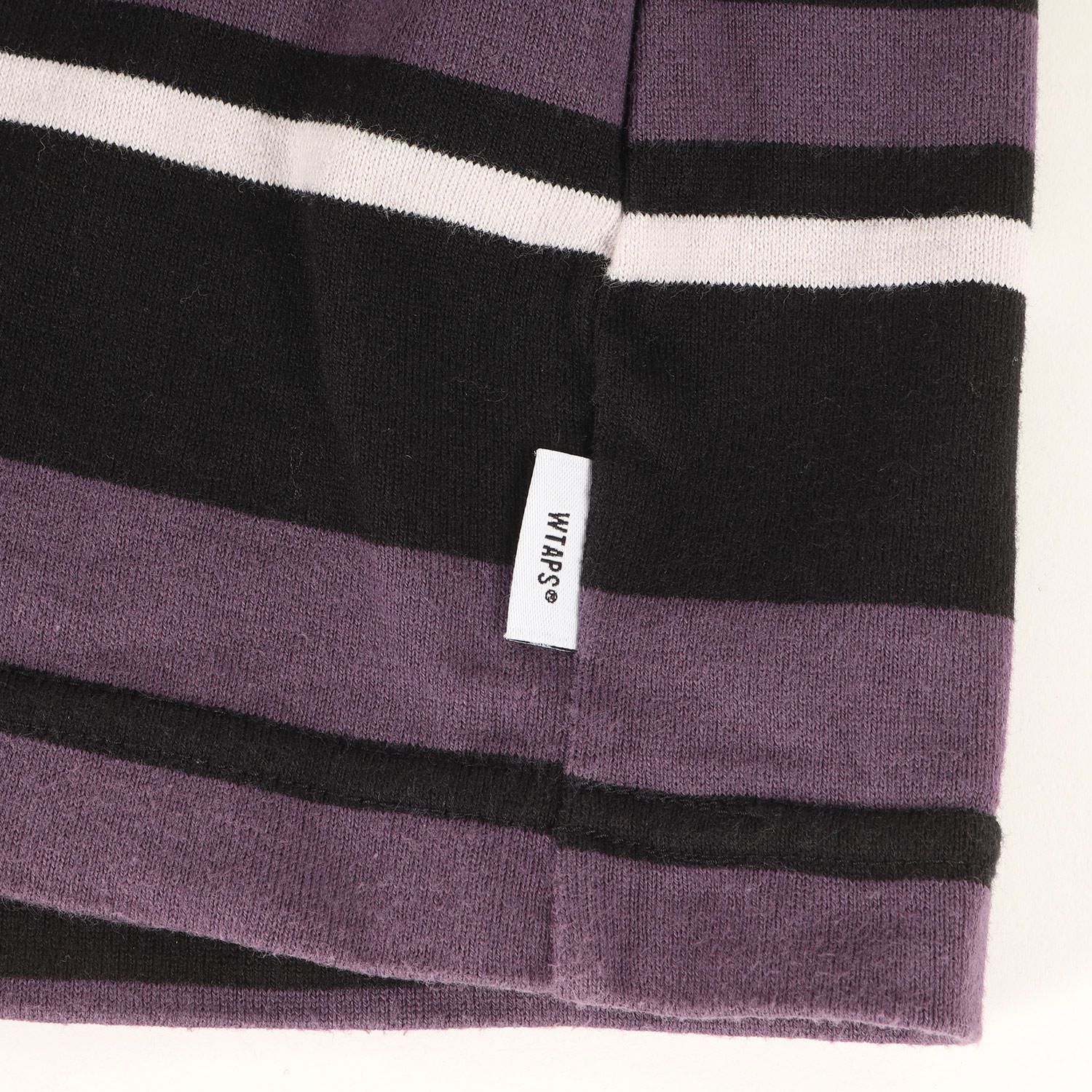 WTAPS ダブルタップス Tシャツ パープル ブラック サイズ:S