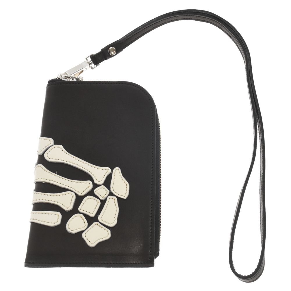 kapital レザー THUMBS UP BONE ネックBAG シルバー 【公式通販】