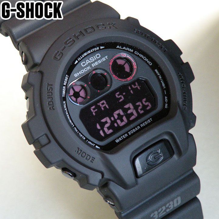 CASIO Gショック DW-6900MS-1 海外モデル メンズ 腕時計 マット