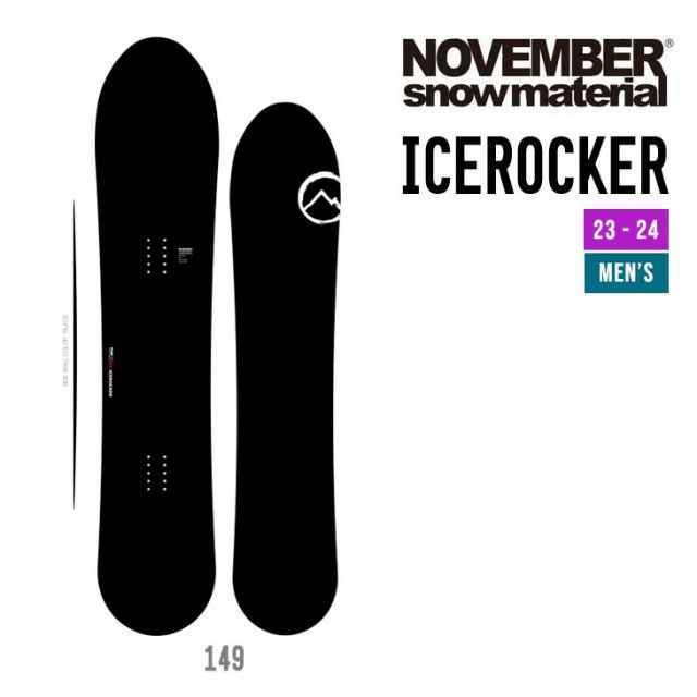 November ICEROCKER 149新品2023-24モデル