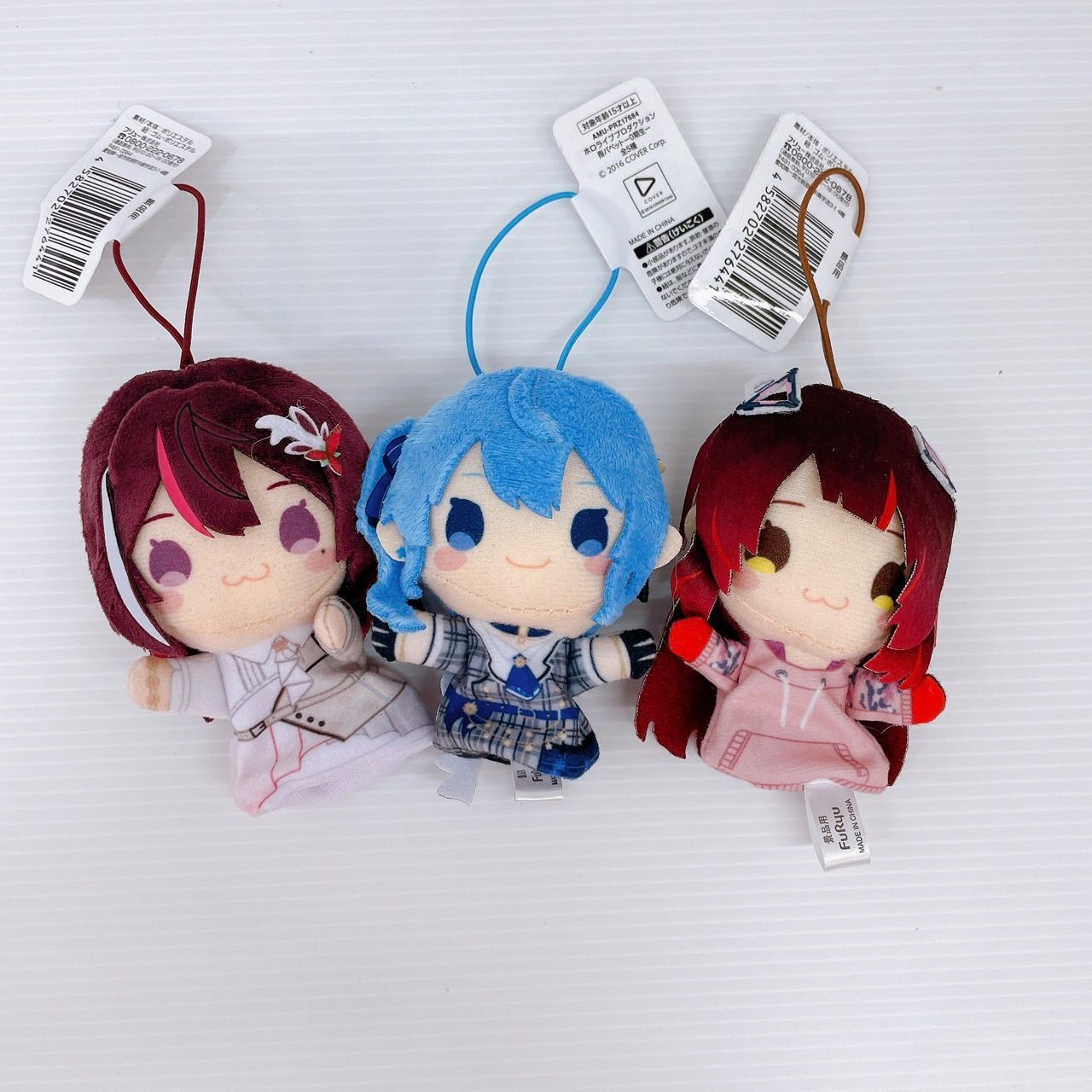 夏色まつり パペットぬいぐるみ2個セット （パペット 寝そべり 夏色 