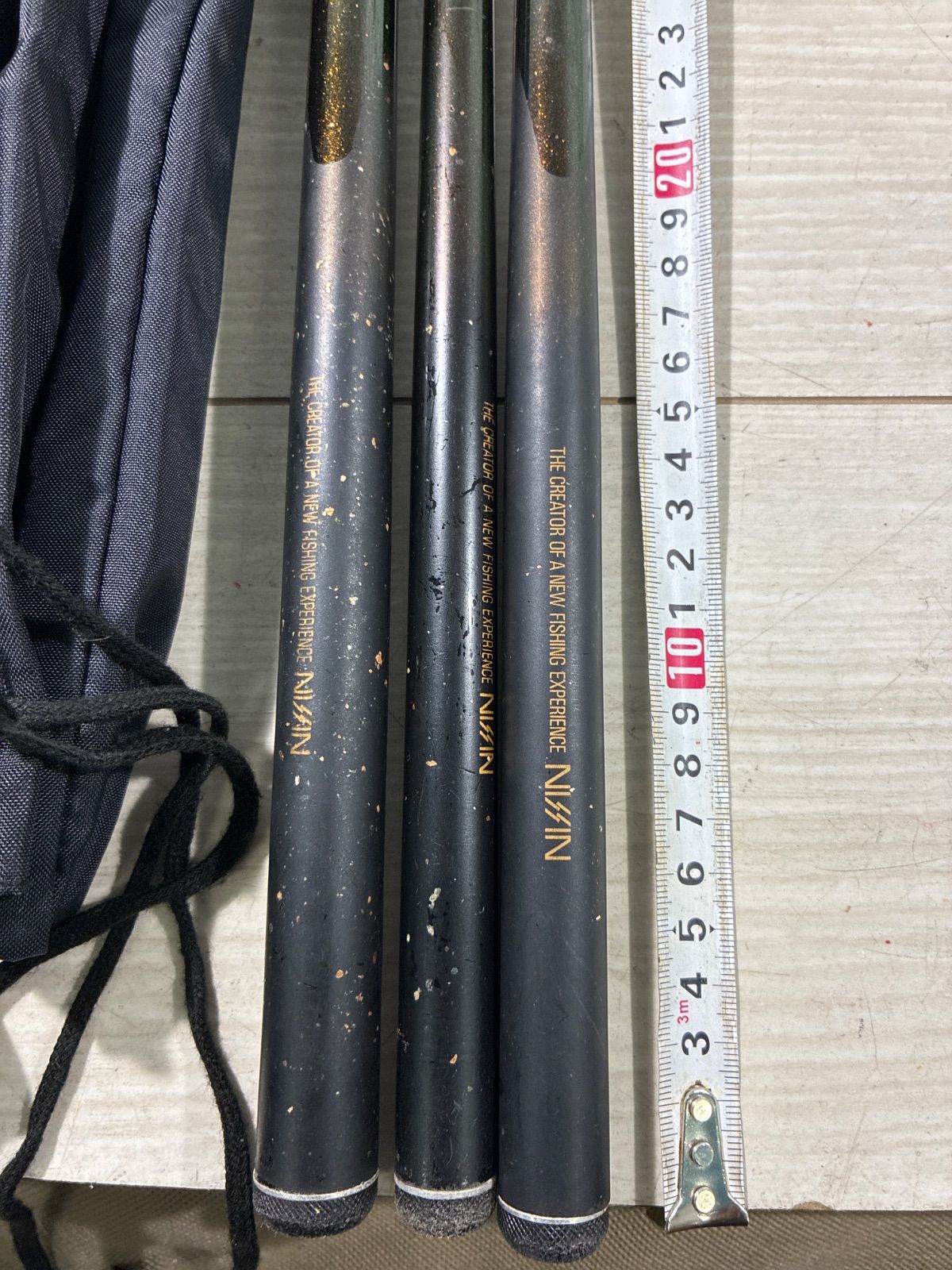 日新 渓流竿 supermode VX 流 3本セット ケース付き 整理番号渓1