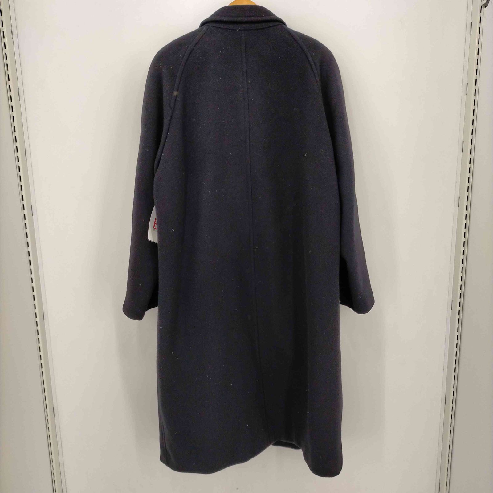コムデギャルソンオム　80s　AD表記なし　混紡　起毛　ステンカラーコート ブランド古着】COMME des GARCONS HOMME / コムデギャルソン