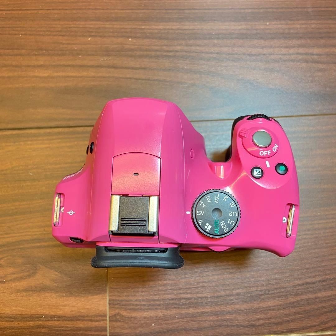 PENTAX K-50 ダブルズームキット ピンク ほぼ新品 4644 PENTAX K-50
