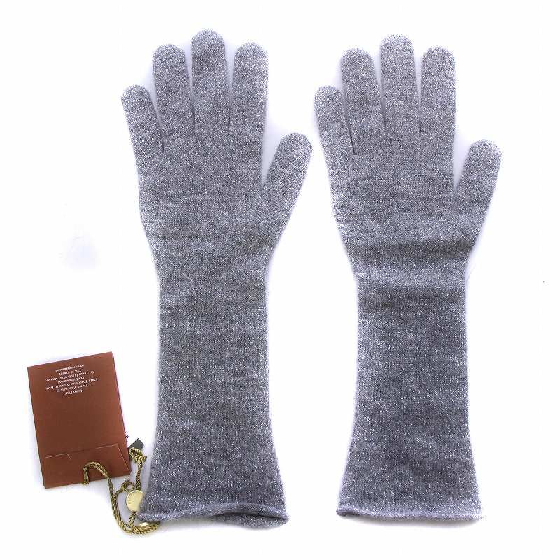 新品】ロロピアーナ Loro Piana 手袋 グローブ カシミヤ シルク