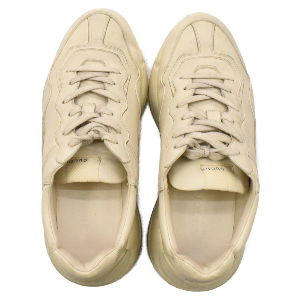 GUCCI (グッチ) Rhyton Leather Sneaker 498916 ライトンレザー