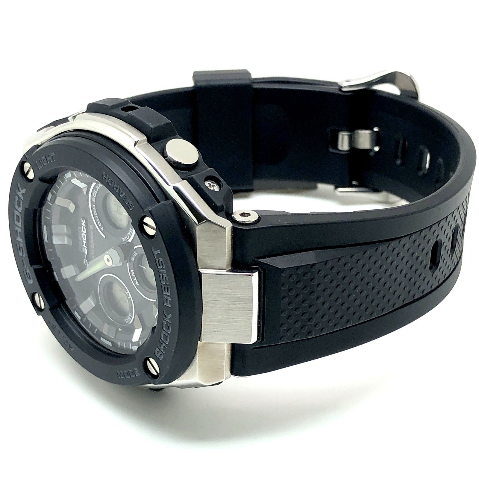 G-SHOCK ジーショック GST-W300-1A G-STEEL 電波ソーラー LED メタル