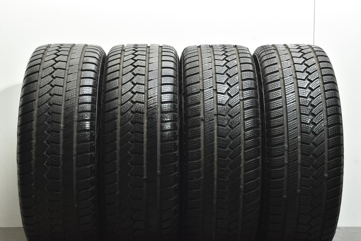 【バリ溝 美品】VERTHANDI 17in 7J +48 PCD100 HIFLY Win-turi 212 225/55R17 スバル フォレスター インプレッサXV アウトバック