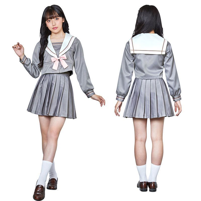 Serendipity グレー 制服風コスプレ Sサイズ 楽天市場】オルチャンセーラー グレーピンク [セーラー服