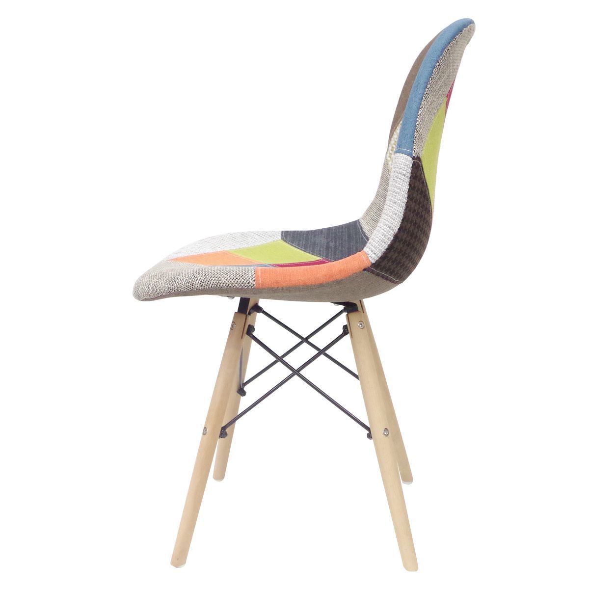イームズ チェア ファブリック パッチワーク DSW Eames アームシェル  