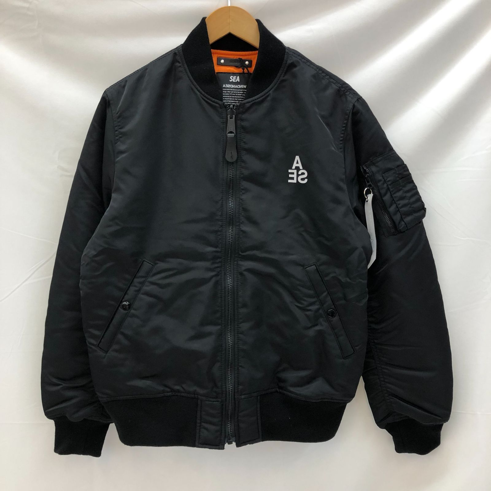 minedenim×windandsea reversible MA-1 MINEDENIM x WIND AND SEA Reversible MA-1