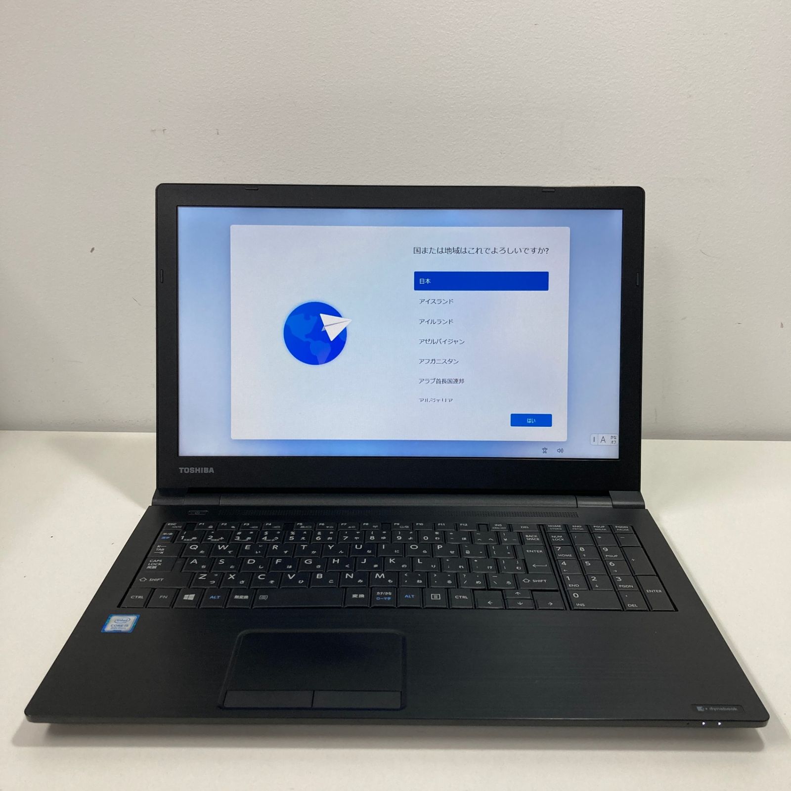 ノートPC 【】dynabook B65/DN/i5-8250U CPU@1.60GHz/8GB/SSD256GB