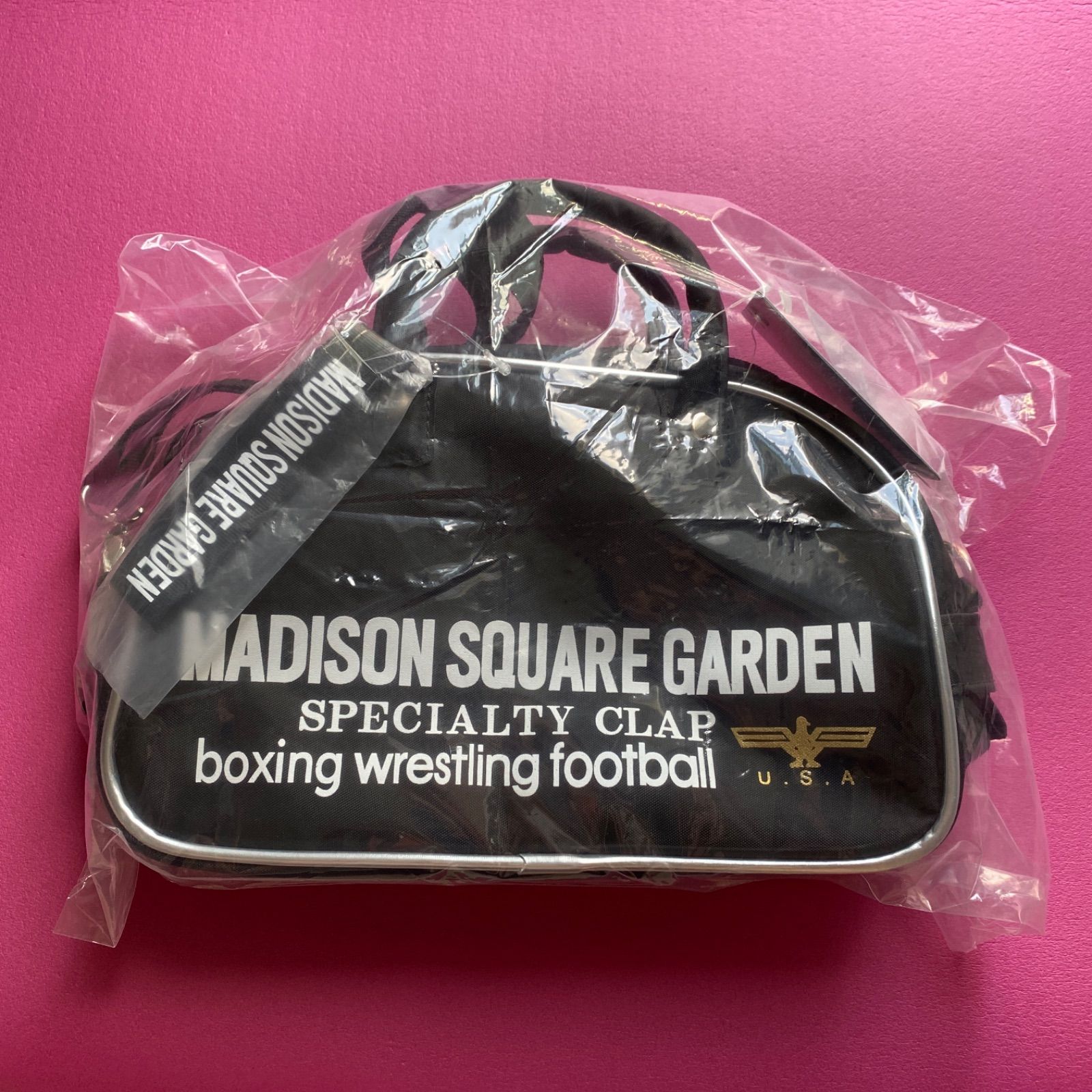 新品マジソンスクエアガーデンバッグ MADISON SQUARE GARDEN マジソンスクエアガーデン ボストン 18L