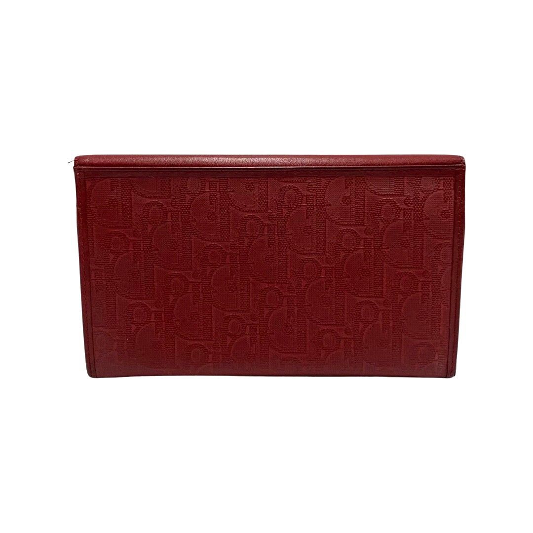 クリスチャンディオール トロッター 2つ折り 財布 がま口 ロゴ