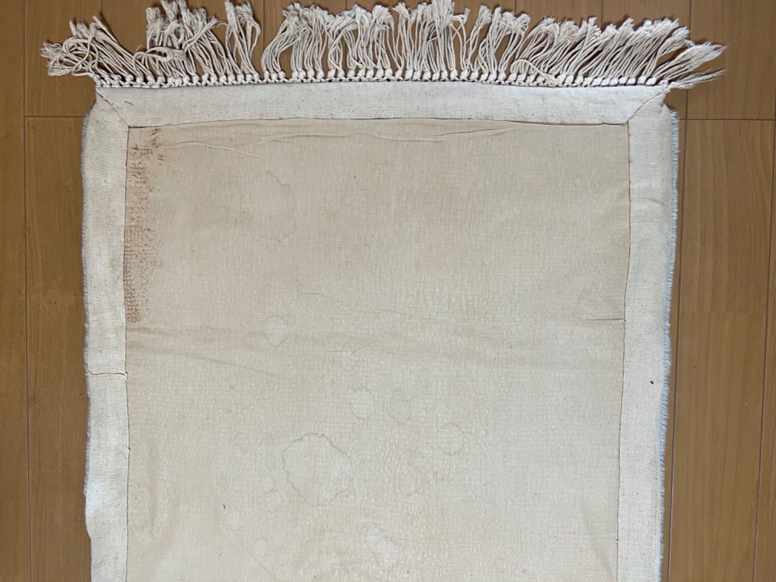 ラグ　マット　カーペット　薔薇柄　148x70cm  ウール製-7