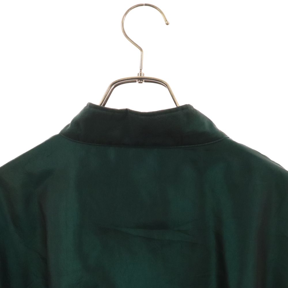 doublet (ダブレット) 19SS CHAOS EMBROIDERY CHAMBRAY HALF-ZIP