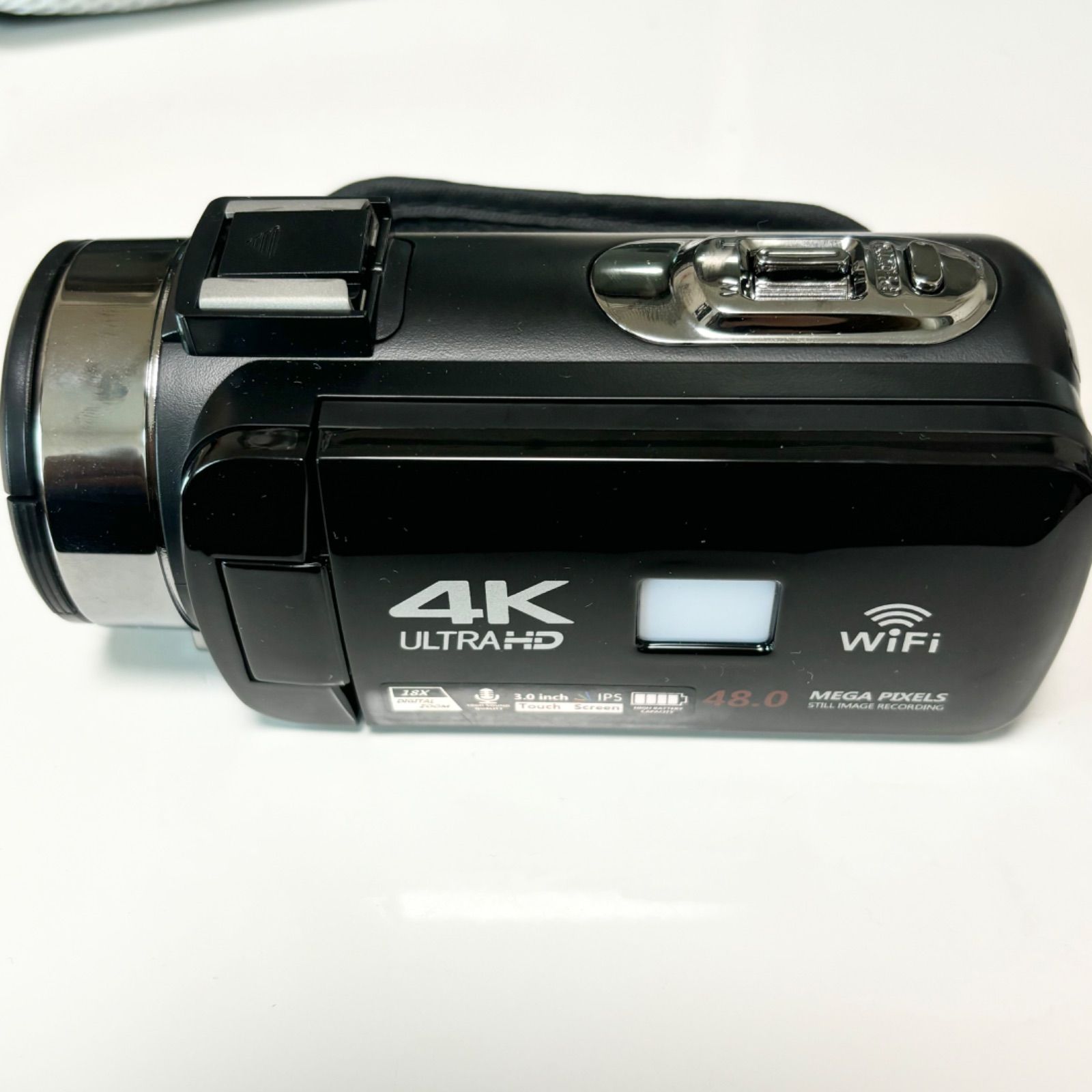 DVC 4K Ultra HD ビデオカメラ WiFi(使用は1度／箱なし)