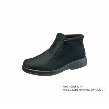 TOP DRY トップドライ TDY3912 婦人用 25.0cm ブラックPB 306728 W2628
