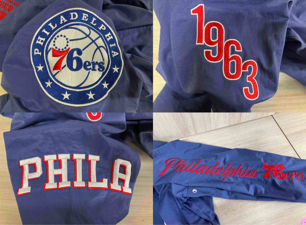 NBA WIND AND SEA ウィンダンシー 76ers NYLON BLOUSON ブルゾン XL