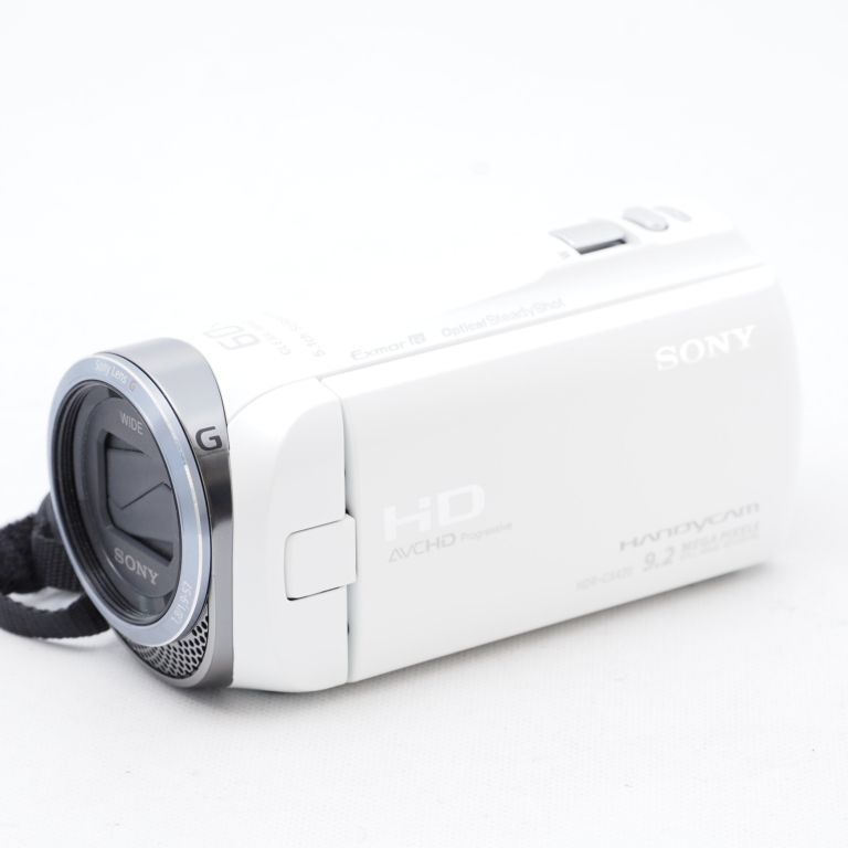 SONY ソニー ビデオカメラ Handycam CX420 内蔵メモリ32GB ホワイト HDR-CX420/W