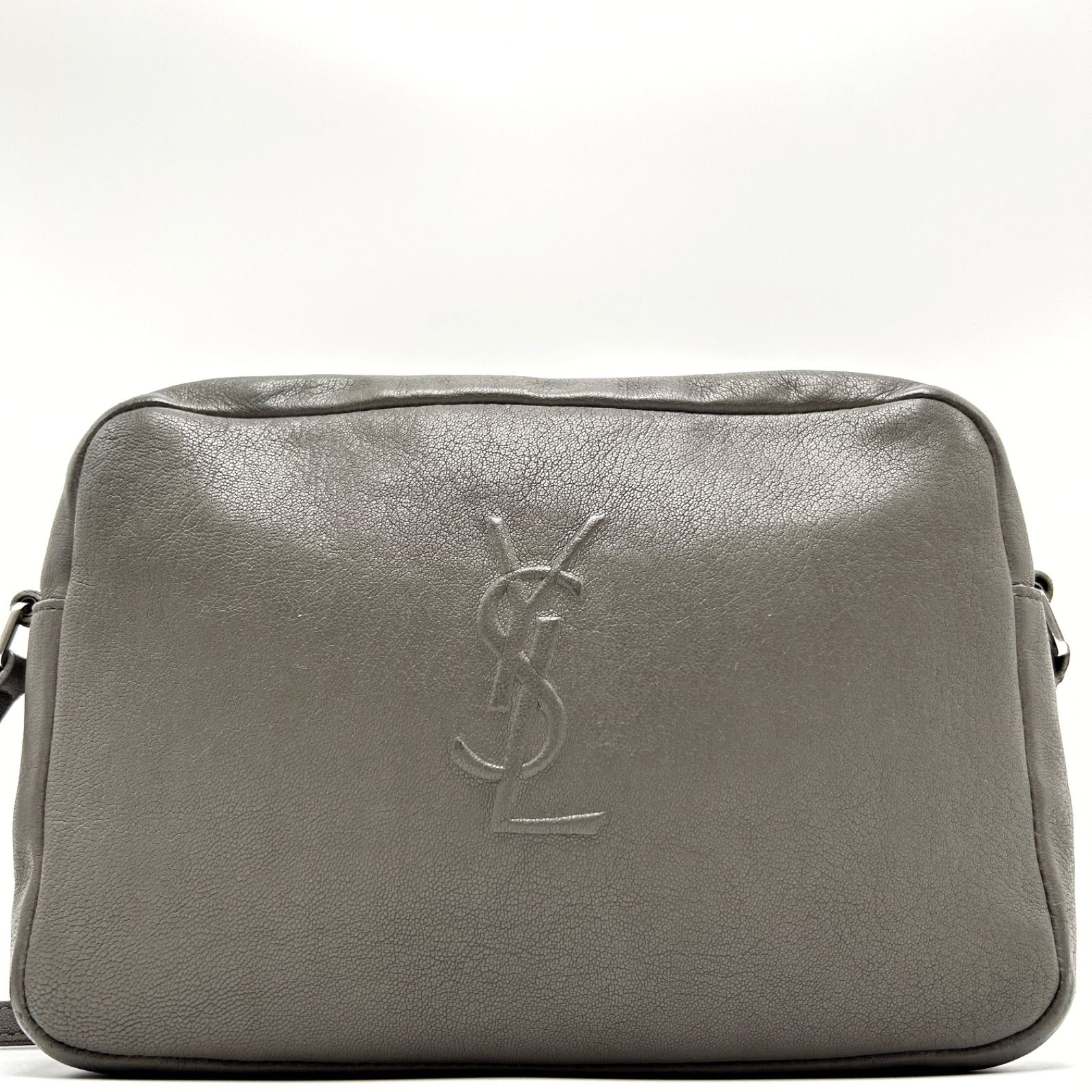 美品 SAINT LAURENT PARIS サンローラン パリ Yves YSL ロゴ 美品 SAINT LAURENT PARIS サンローラン パリ Yves YSL ロゴ