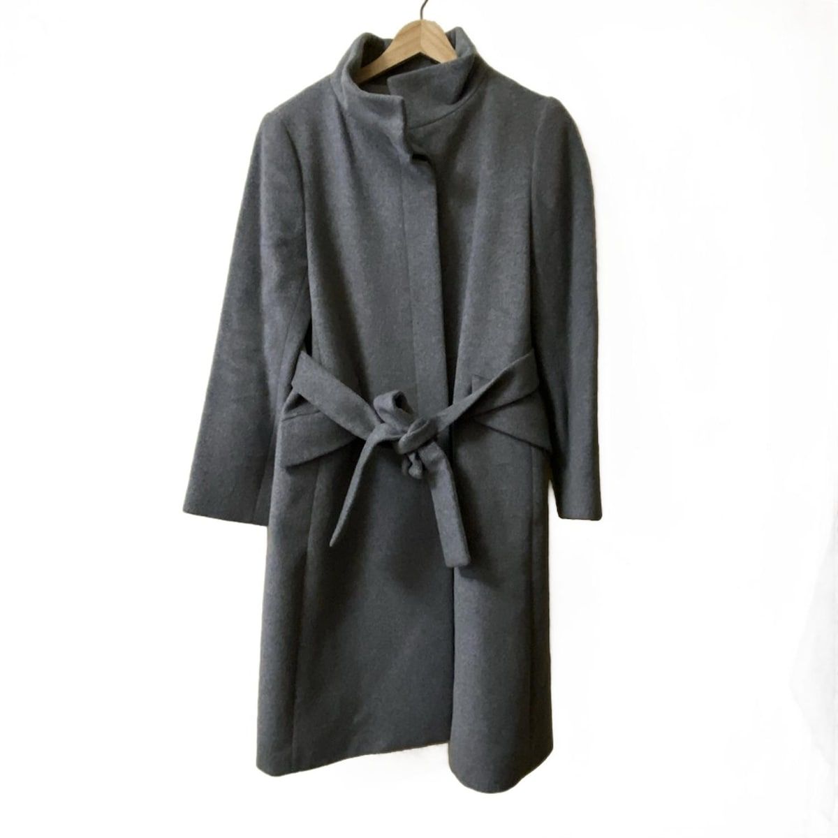 自由区|jiyuku ジユウク コート サイズ38 M レディース - グレー 長袖|冬