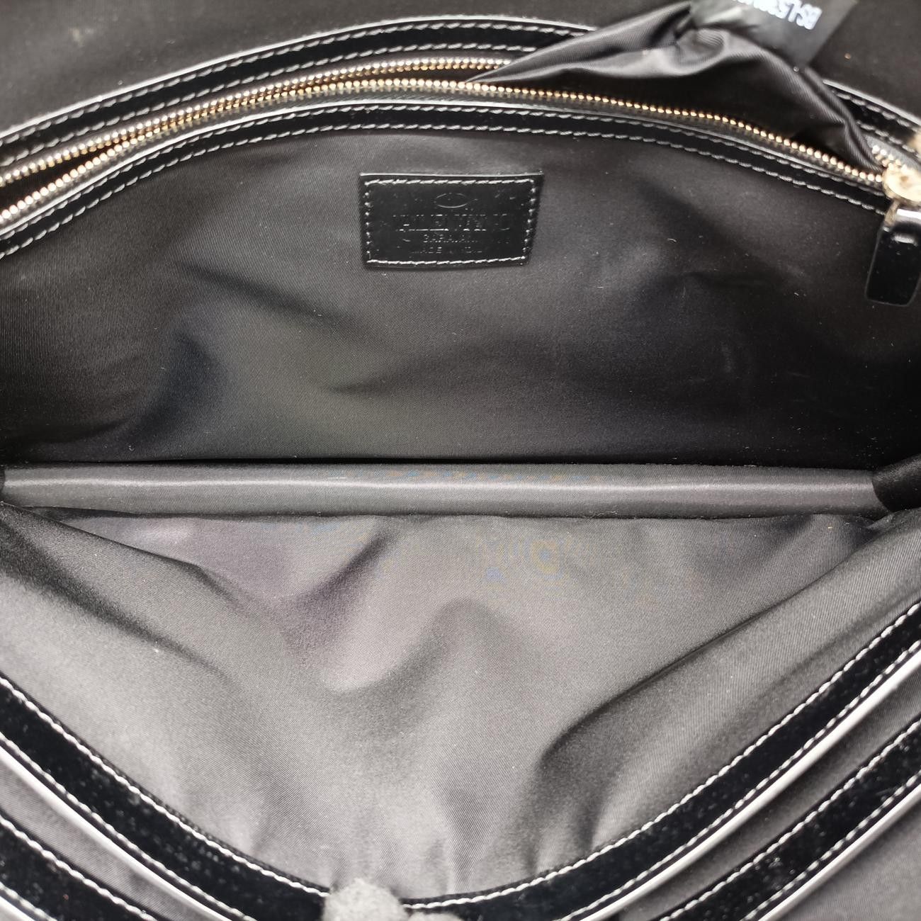 VALENTINO ヴァレンティノ ロックスタッズ レザーベルト ブラック 70 ヴァレンティノ ロックスタッズ ブラック レザー メッキ
