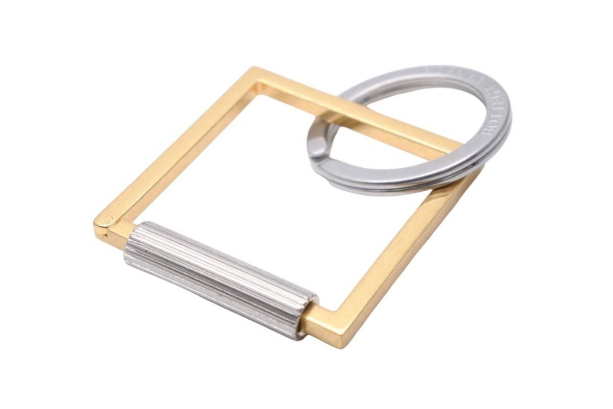 新品未使用品 BOTTEGAVENETA ボッテガヴェネタ メタルキーリング