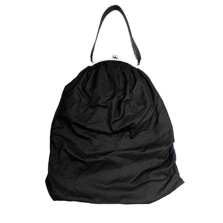 Yohji Yamamoto Femme ウール変形2WAYがま口ショルダーバッグ Archive  