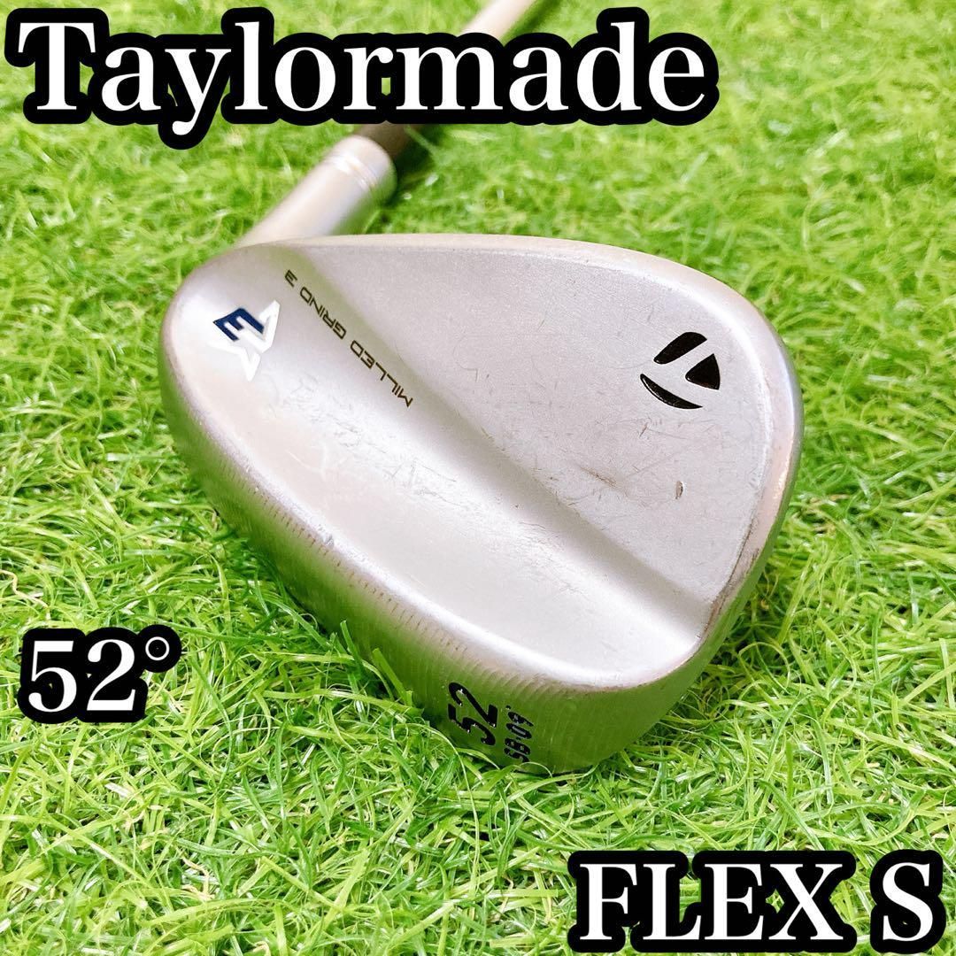 6.テーラーメイド ウェッジ MILLED GRIND 3 52° ゴルフクラブ