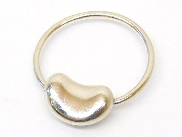 美品 ティファニー ビーンズ リング □ 約9～10号 シルバー SV 925
