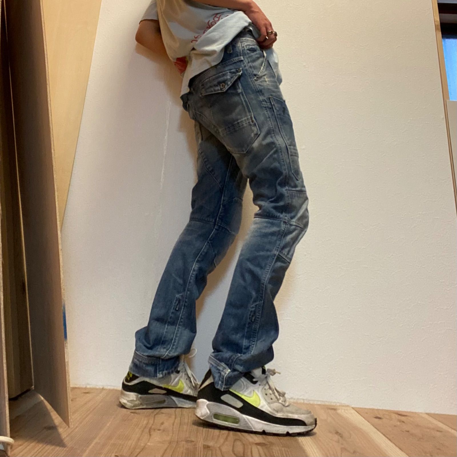 G-STAR RAW 5204 W29 アメカジ y2k アーカイブ カーゴ ペインター デニムパンツ