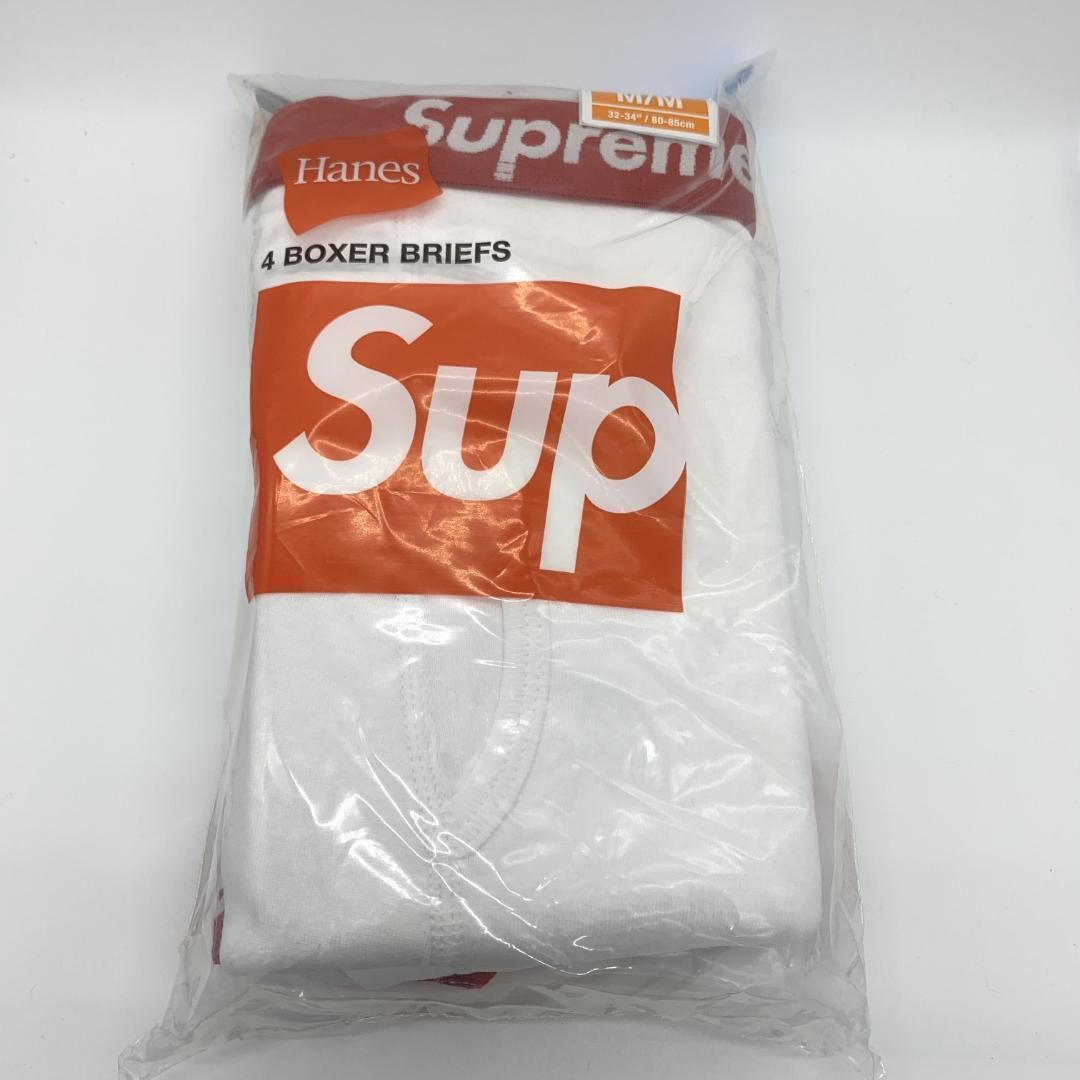 Supreme×HANES BOXER BRIEFS White L