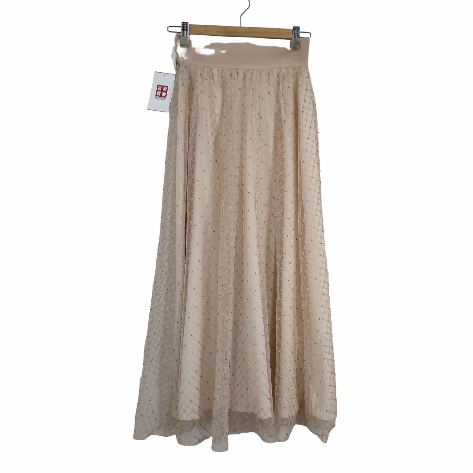 リリーブラウン Lily Brown ビーズ刺繍ロングスカート レディース FREE  
