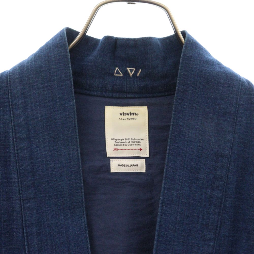 VISVIM (ヴィスヴィム) 19AW INDIGO LHAMO SHIRT インディゴ ラモ長袖シャツ ブルー 0119205011016