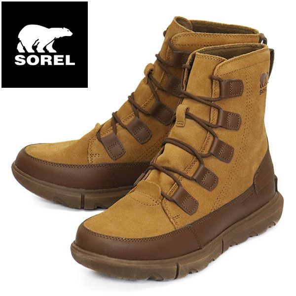 SOREL (ソレル) NM4988 エクスプローラー ネクスト ブーツ ウォータープルーフ メンズ ブーツ 242 VELVET TAN TOBACCO SRL119 US10.5-約28.5cm