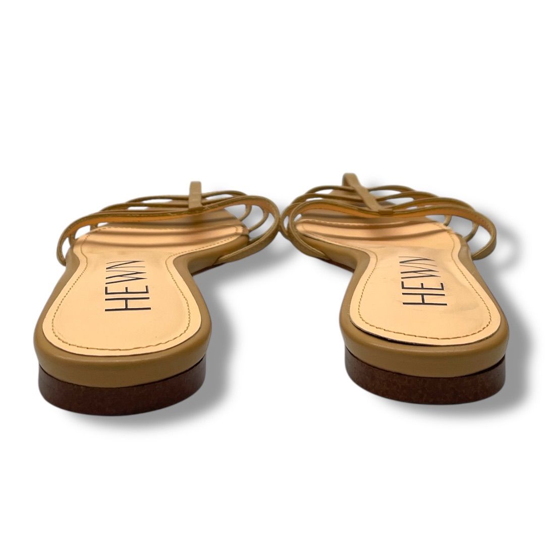 HEWN ヒューン Pointed strap mules フラットサンダル38 サンダルPointed strap mules | HEWN (Women