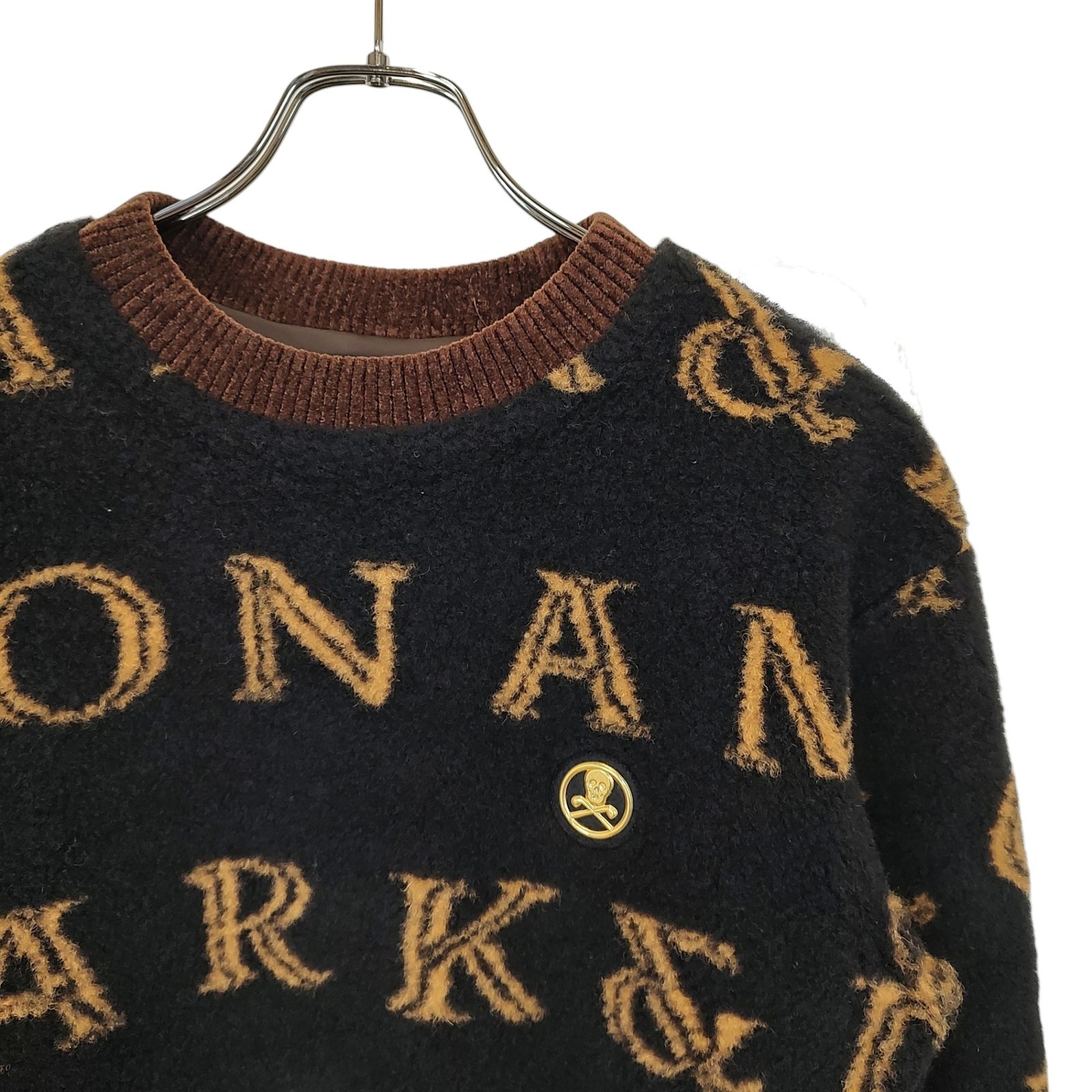 MARK＆LONA マークアンドロナ ゴルフ 21AW Infinite Wool Fleece Pull Over ウール フリース ニット  セーター MLM-1D-AC08 46 ブラウン/ブラック - メルカリ